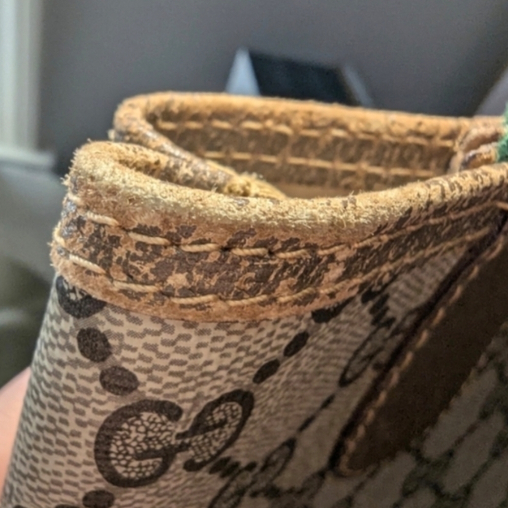 Gucci Supreme Tote Bag with Sherry Canvas Straps and COA - Picture 12 of 16